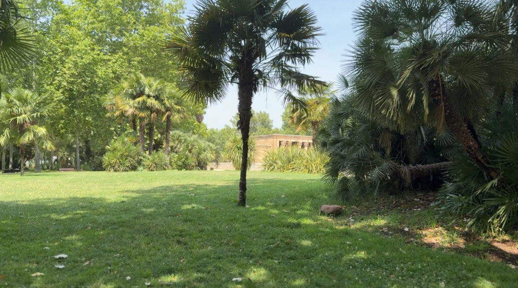 Jardin du temple d'Amon