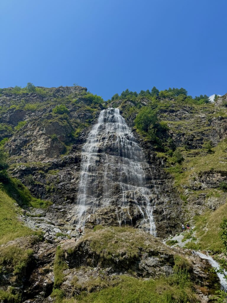 Cascade du voile de la mariée