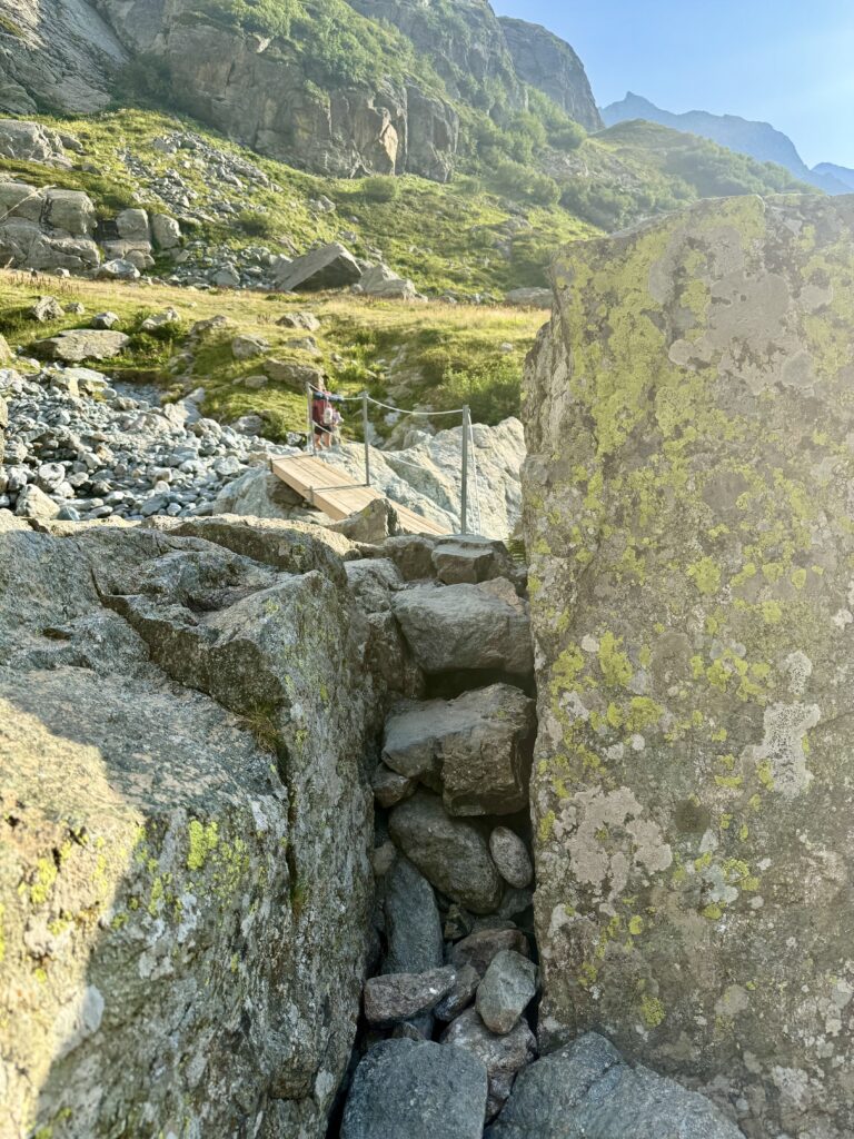 Dernier pont avant le refuge