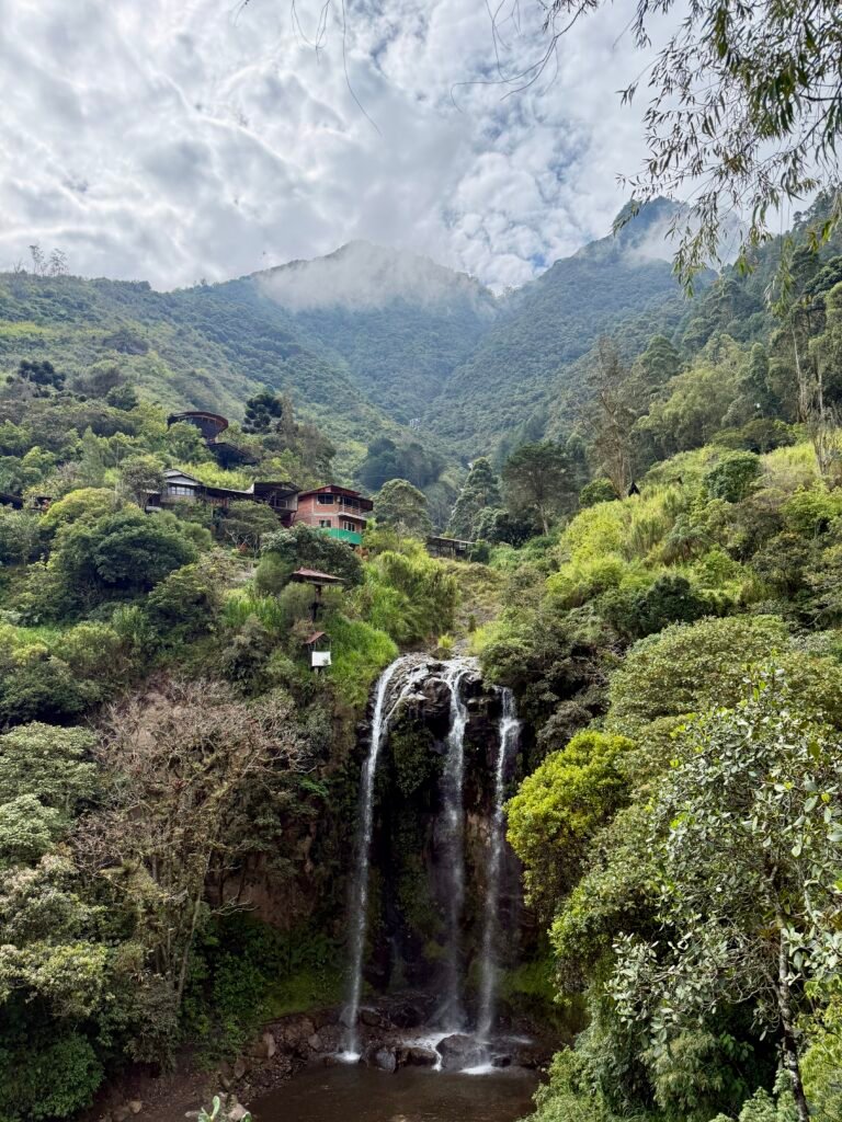 Cascade equateur banos - El silencio waterfall