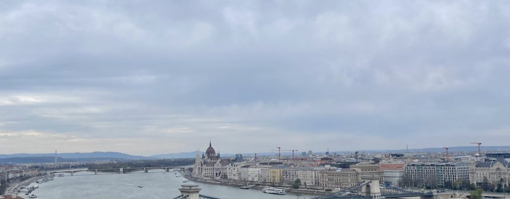 Vue de pest - budapest